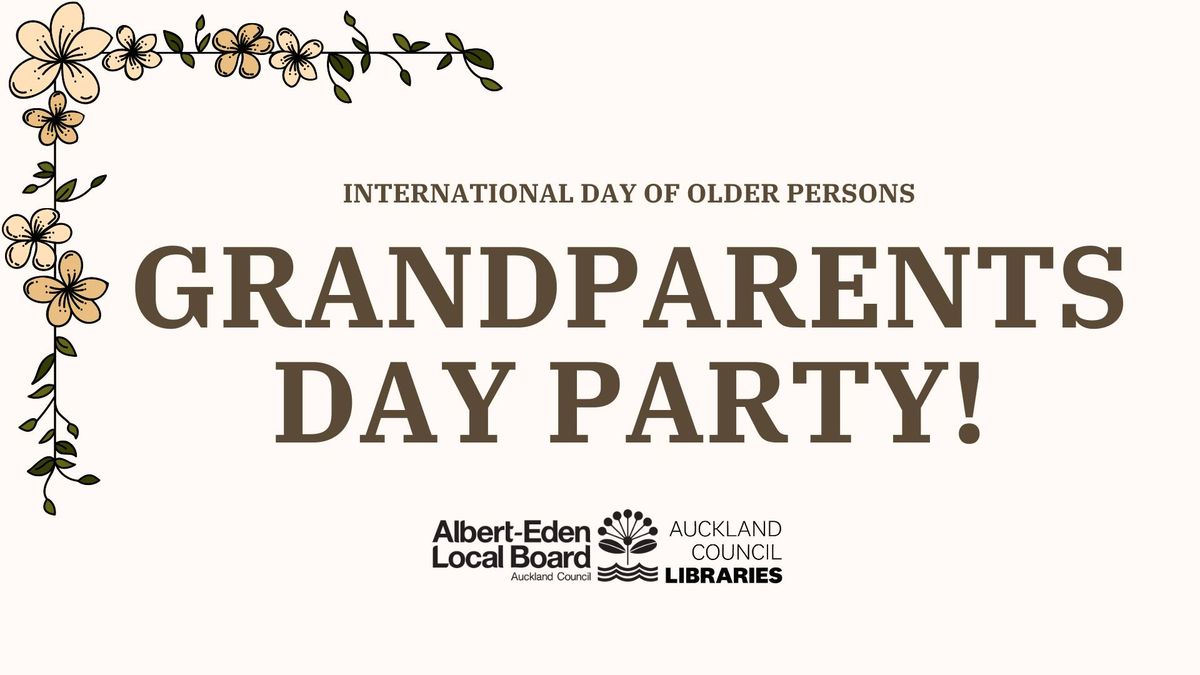 Grandparents' Day Party!