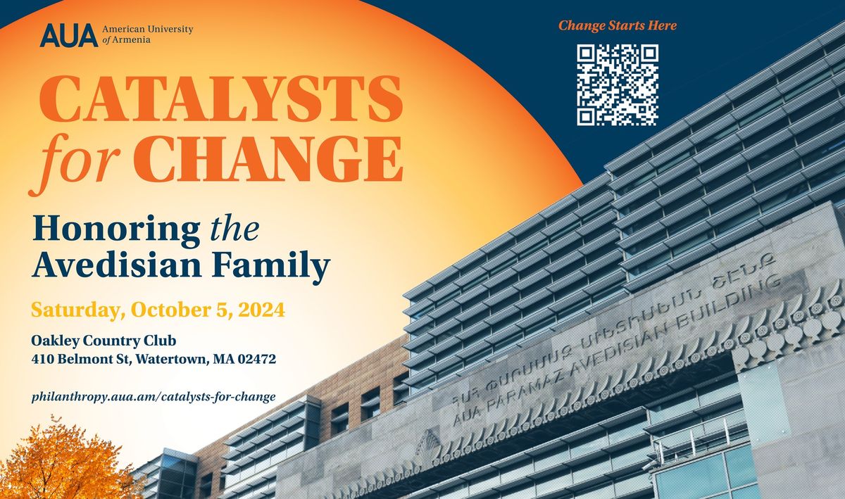 Catalysts for Change: Honoring the Avedisian Family