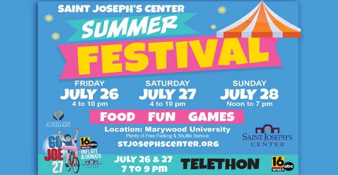 Saint Joseph's Center Summer Festival!
