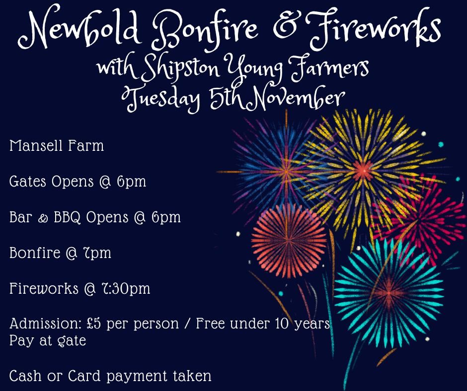 Newbold Bonfire & Fireworks