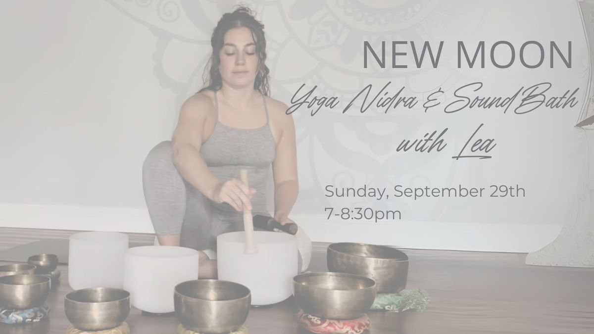 New Moon Yoga Nidra & Sound Bath