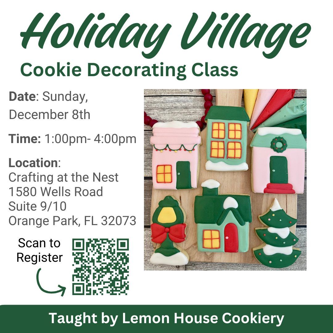 Holiday Village Cookie Decorating Class