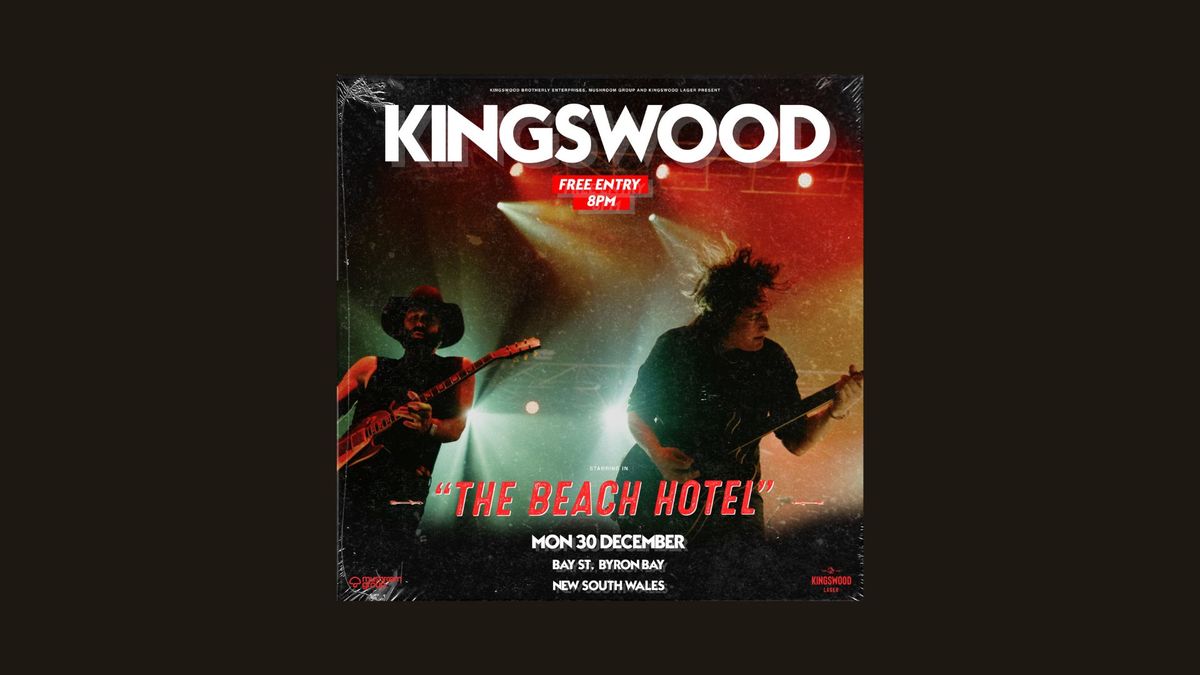 KINGSWOOD Live at the Beach Hotel | Mon 30th Dec | FREE SHOW