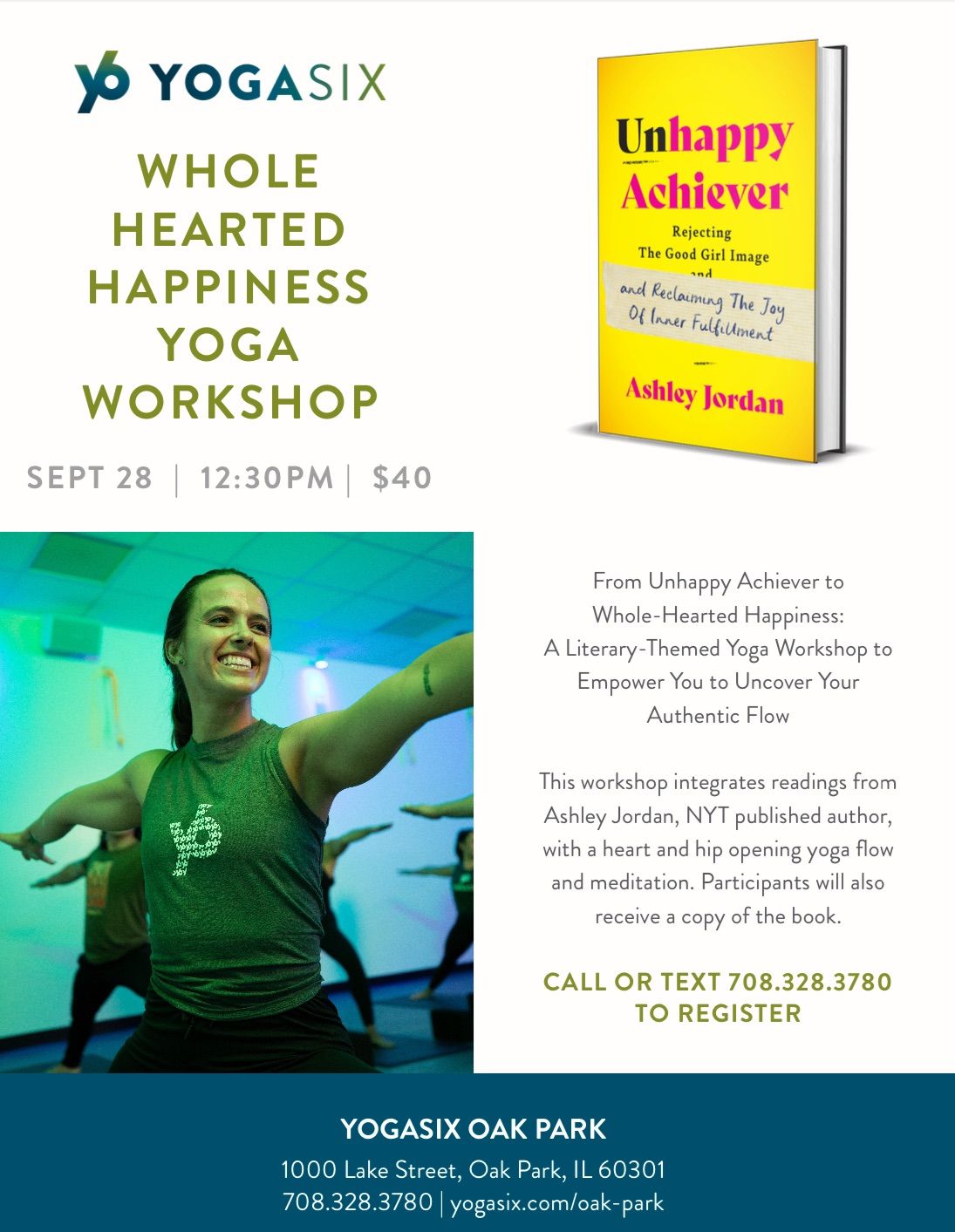 Whole Hearted Happiness Yoga Workshop