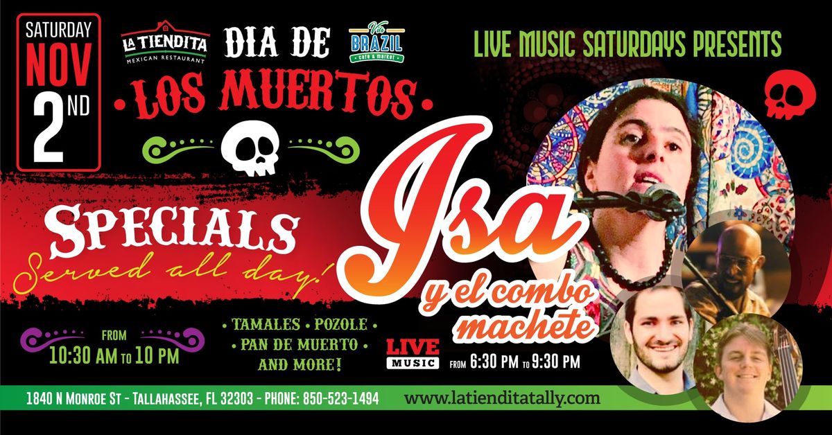 Dia de los Muertos - Live Music and Delicious Specials at La Tiendita!