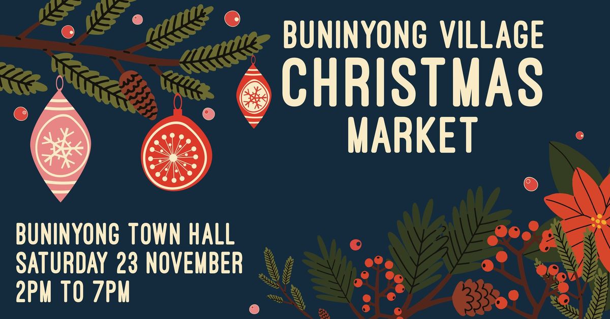 Buninyong Village Christmas Market