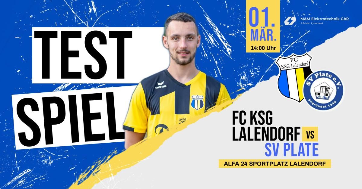 FC KSG Lalendorf vs. SV Plate