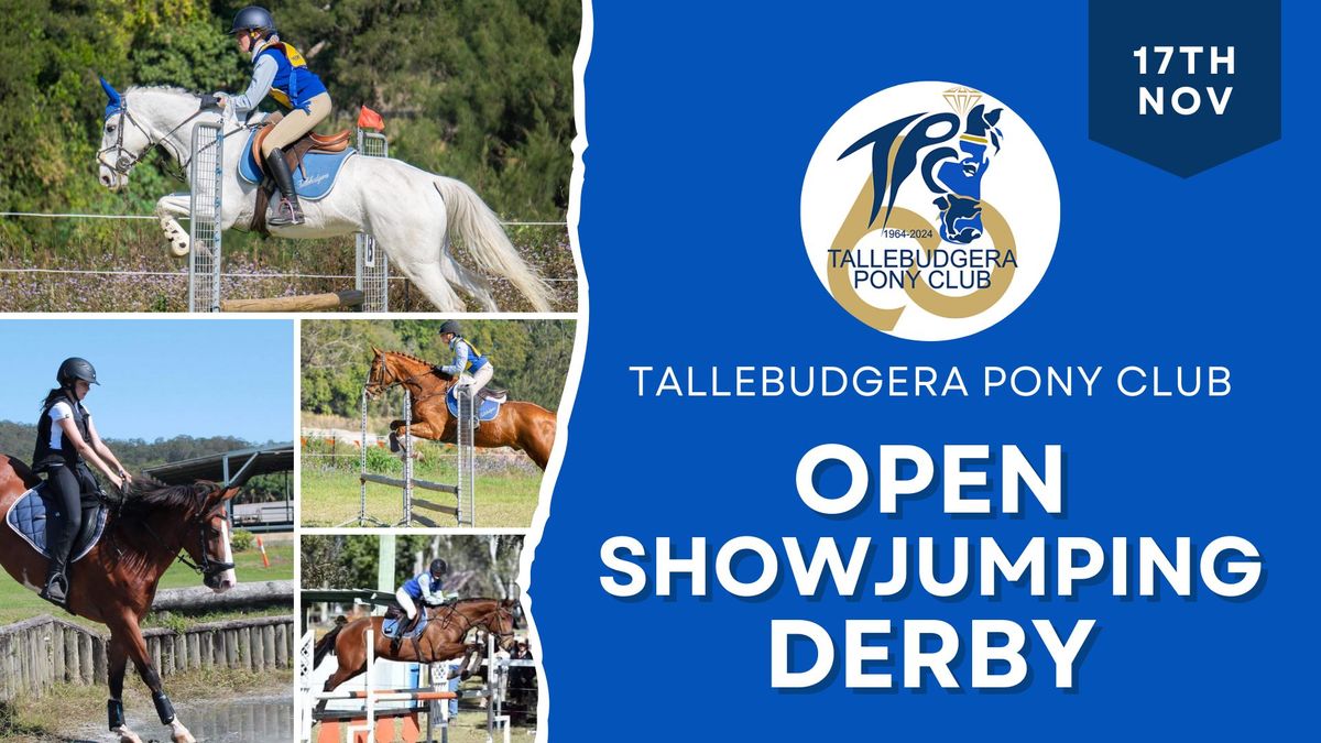 Tallebudgera Pony Club 60th Anniversary Open Showjumping Derby