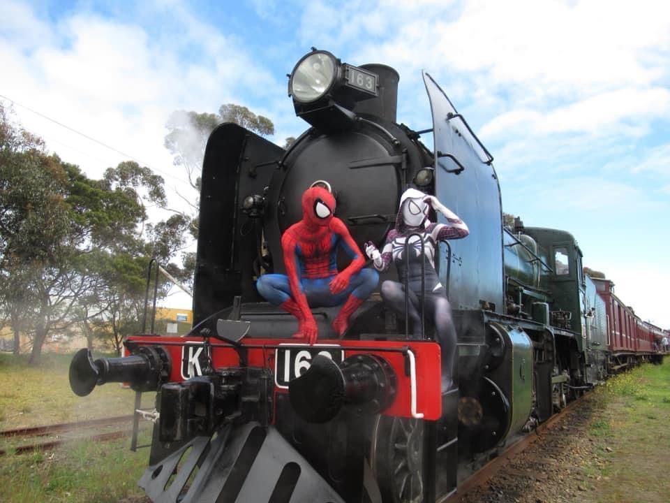 Superheroes School Holiday Trains