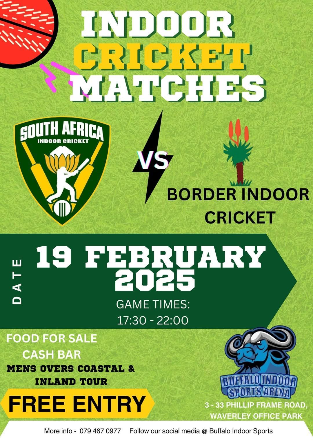 SA Indoor Cricket vs Border Indoor Cricket