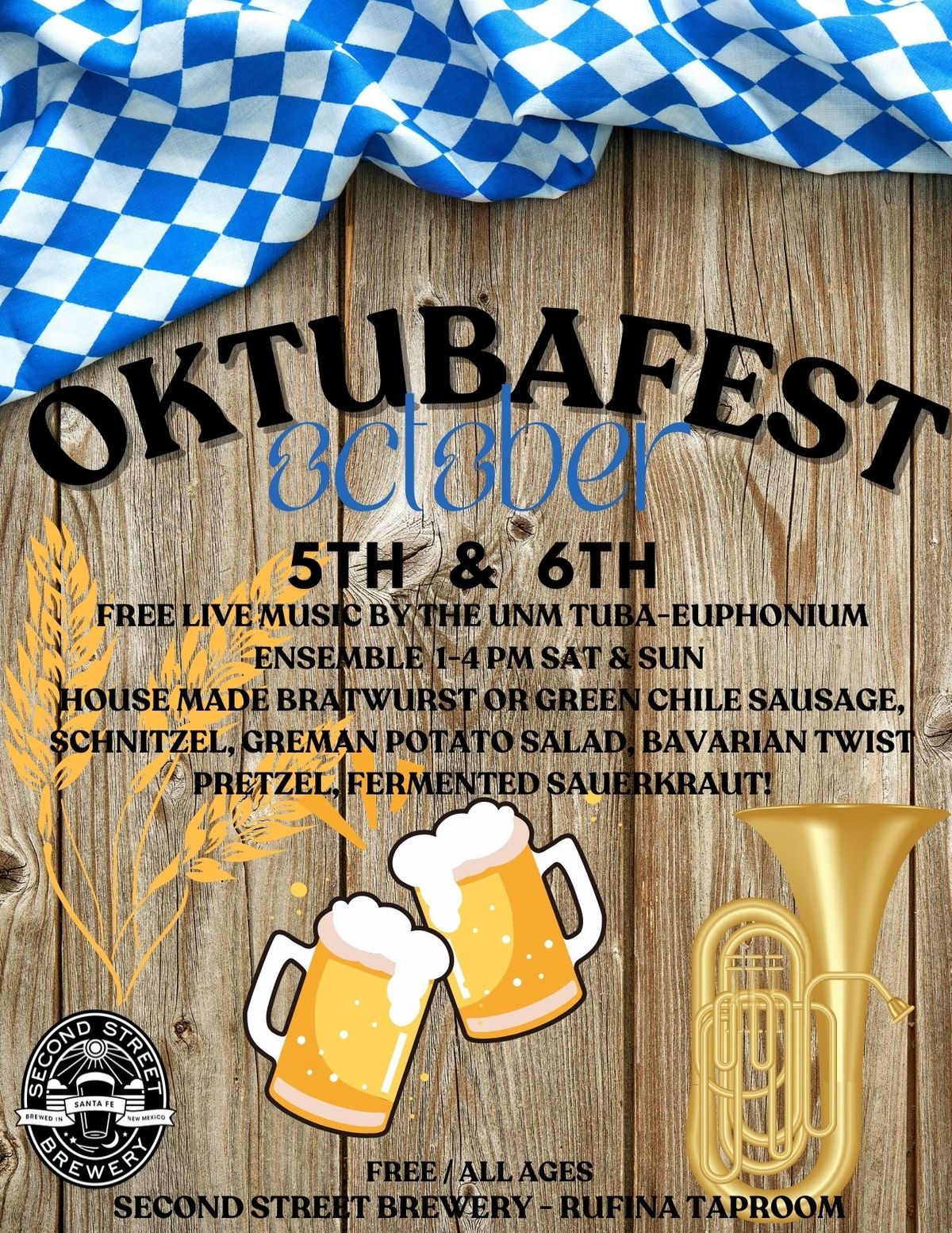 OKTUBAFEST - OCTOBER 5TH & 6TH 