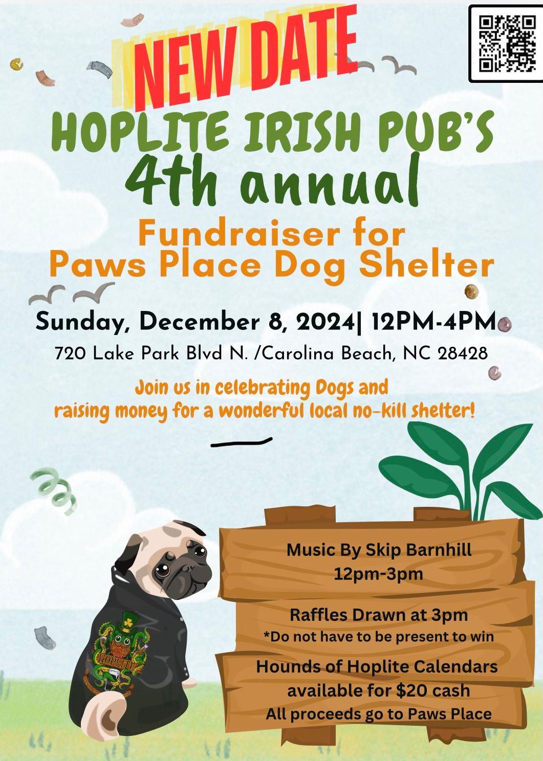 Hoplite Irish Pub's 4th Annual Fundraiser for Paws Place