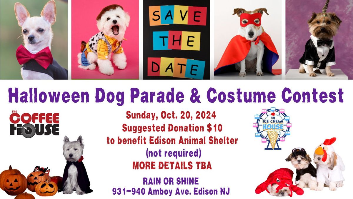 Halloween Pet Parade to Benefit Edison Animal Shelter