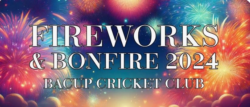 Bonfire \ud83d\udd25\ud83d\udd25 at Bacup Cricket Club