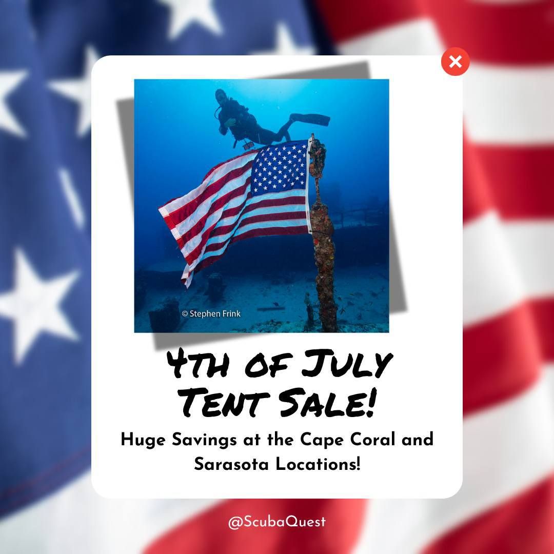 Fourth of July Weekend Tent Sale!