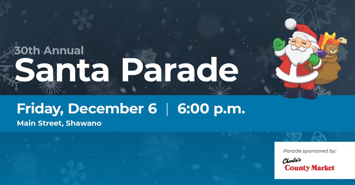 Shawano Santa Parade