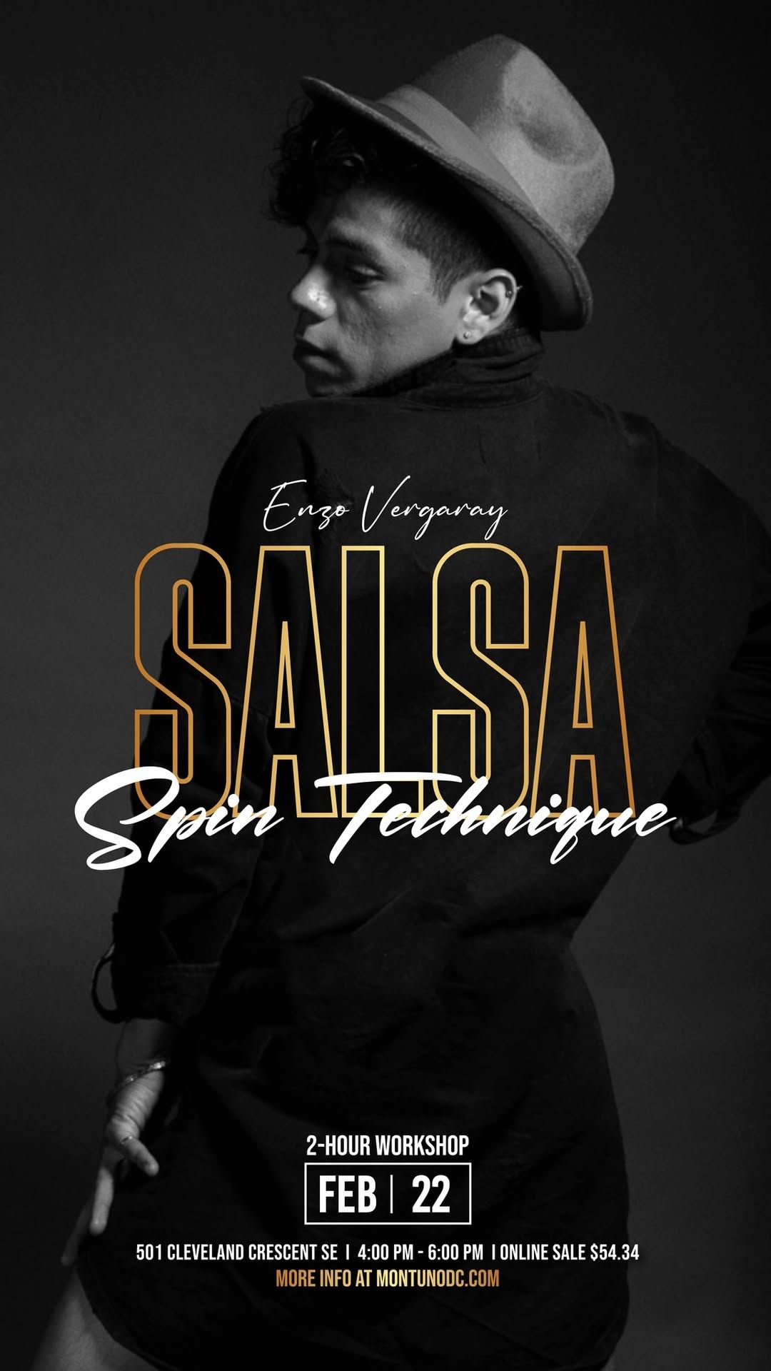 Salsa Spin Technique with Enzo Vergaray