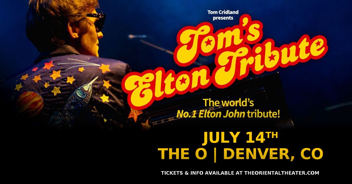 Tom's Elton Tribute | Denver, CO