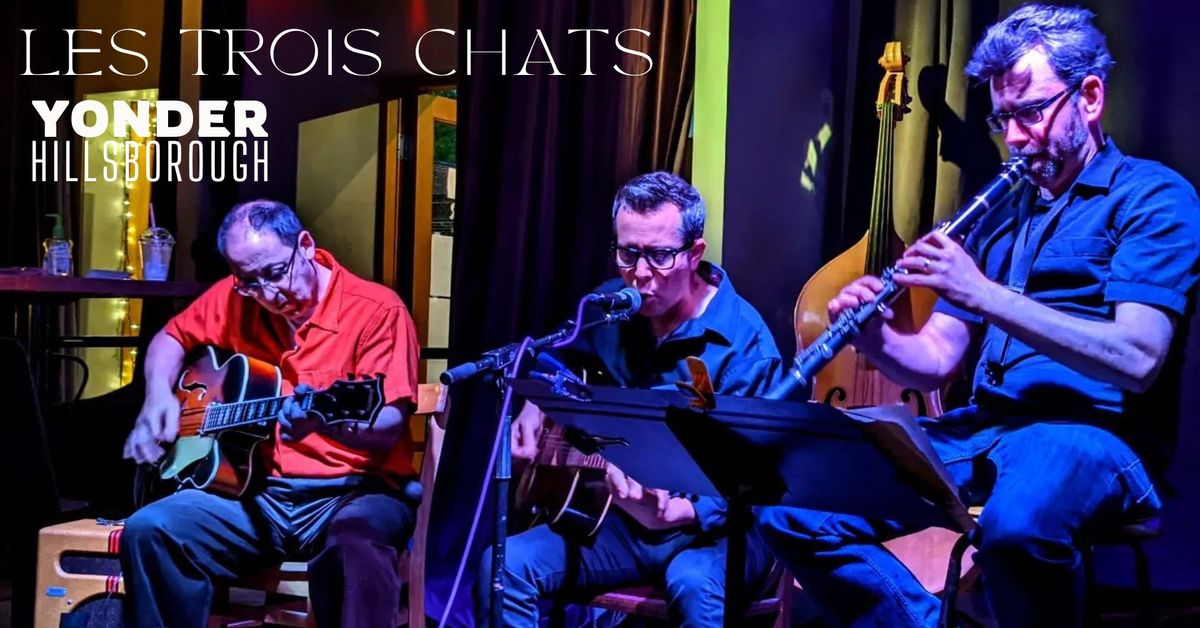 Thursday Jazz with Les Trois Chats