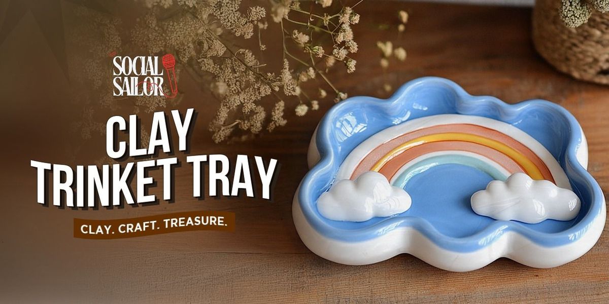 Clay Trinket Tray Date - Kolkata