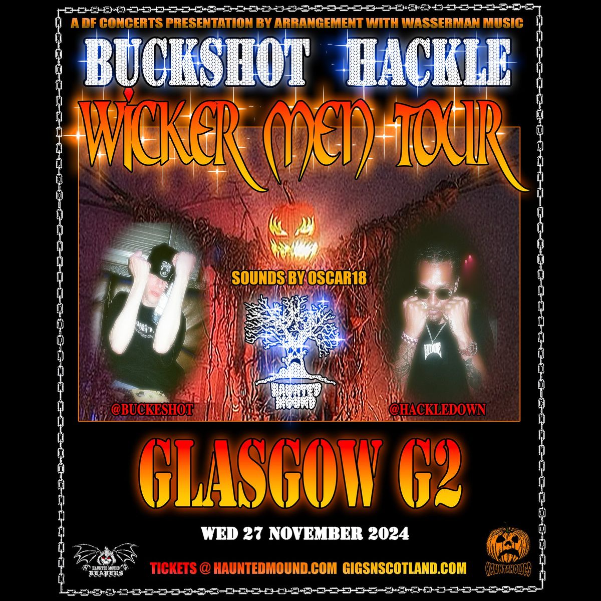 Hackle & Buckshot | The Garage, Glasgow