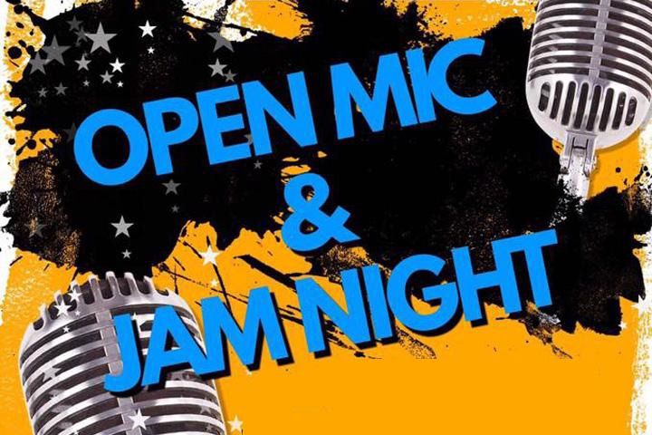 Open mic jam night with Wes