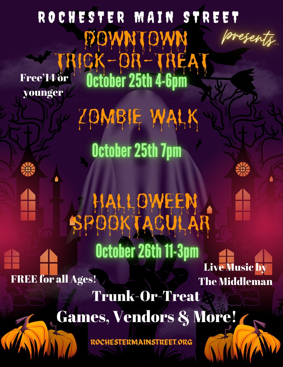 Halloween Spooktacular & Trunk-Or-Treat