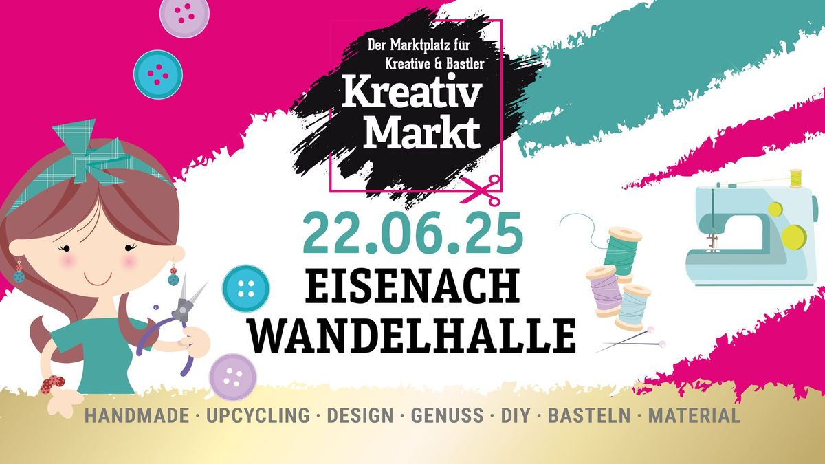 Kreativmarkt \/\/ Wandelhalle Eisenach