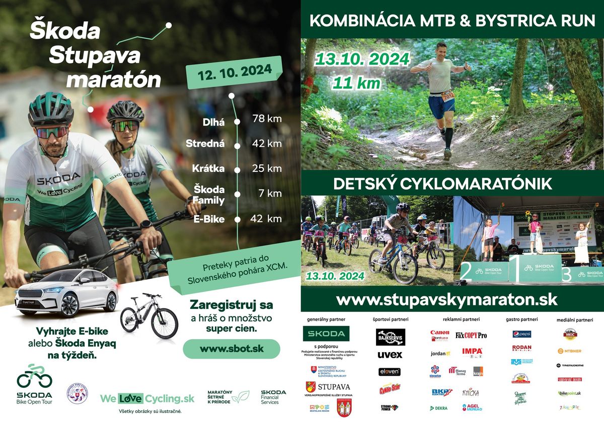 \u0160KODA STUPAVA MARAT\u00d3N MTB&RUN 2024