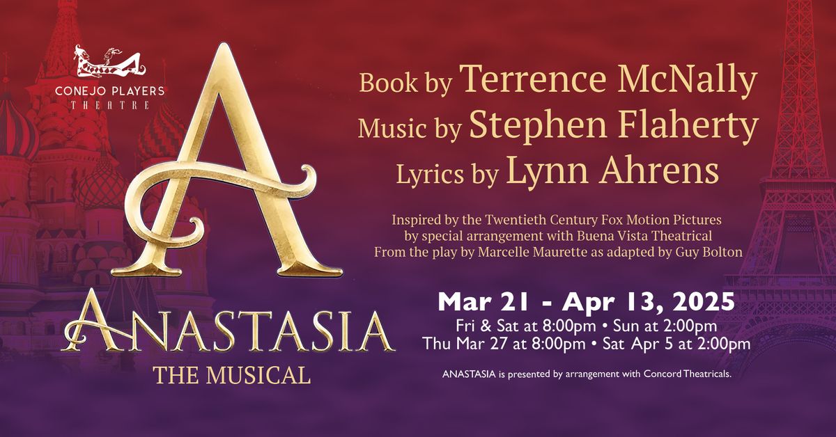 Anastasia: The Musical at CPT