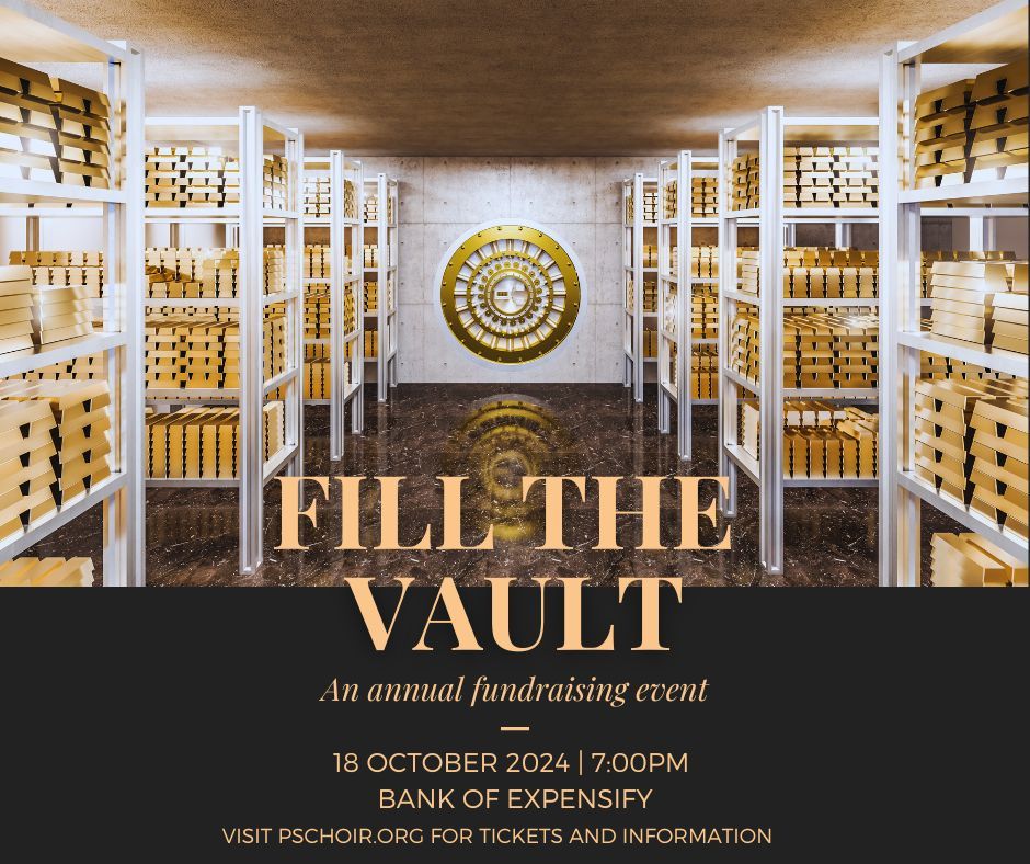 Fill The Vault - A PSC Fundraiser