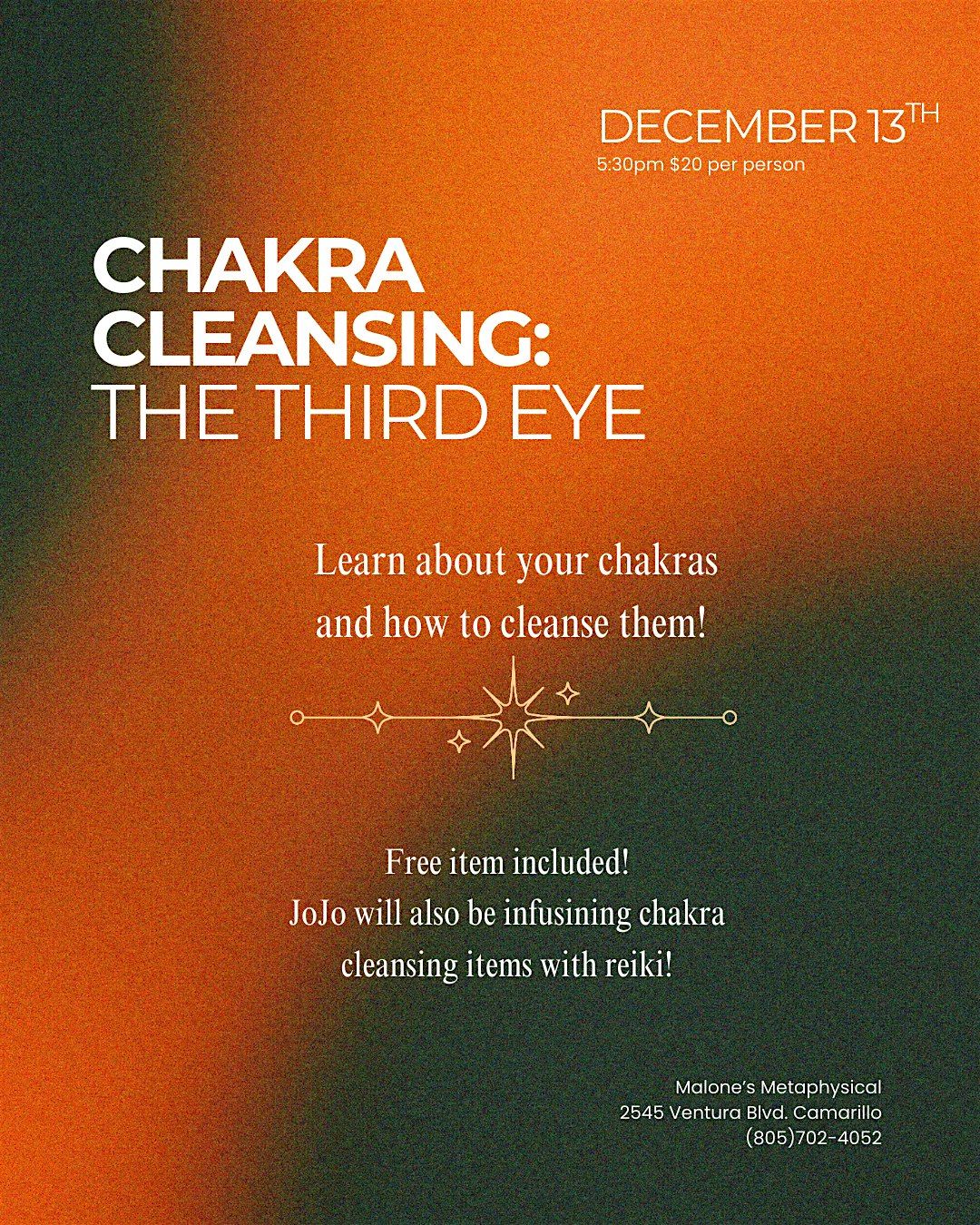 Chakra Cleansing: Third Eye