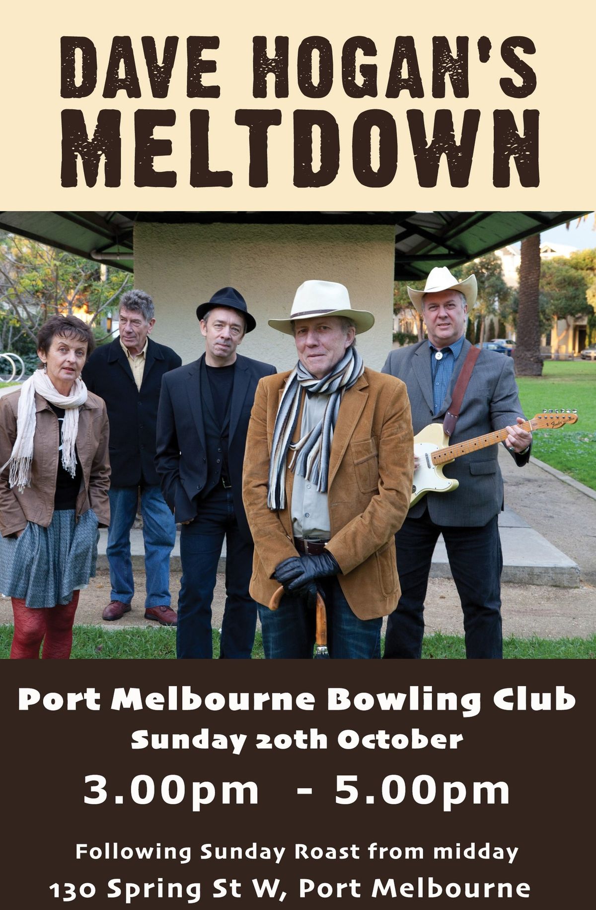 Dave Hogan's Meltown Return to the Stage