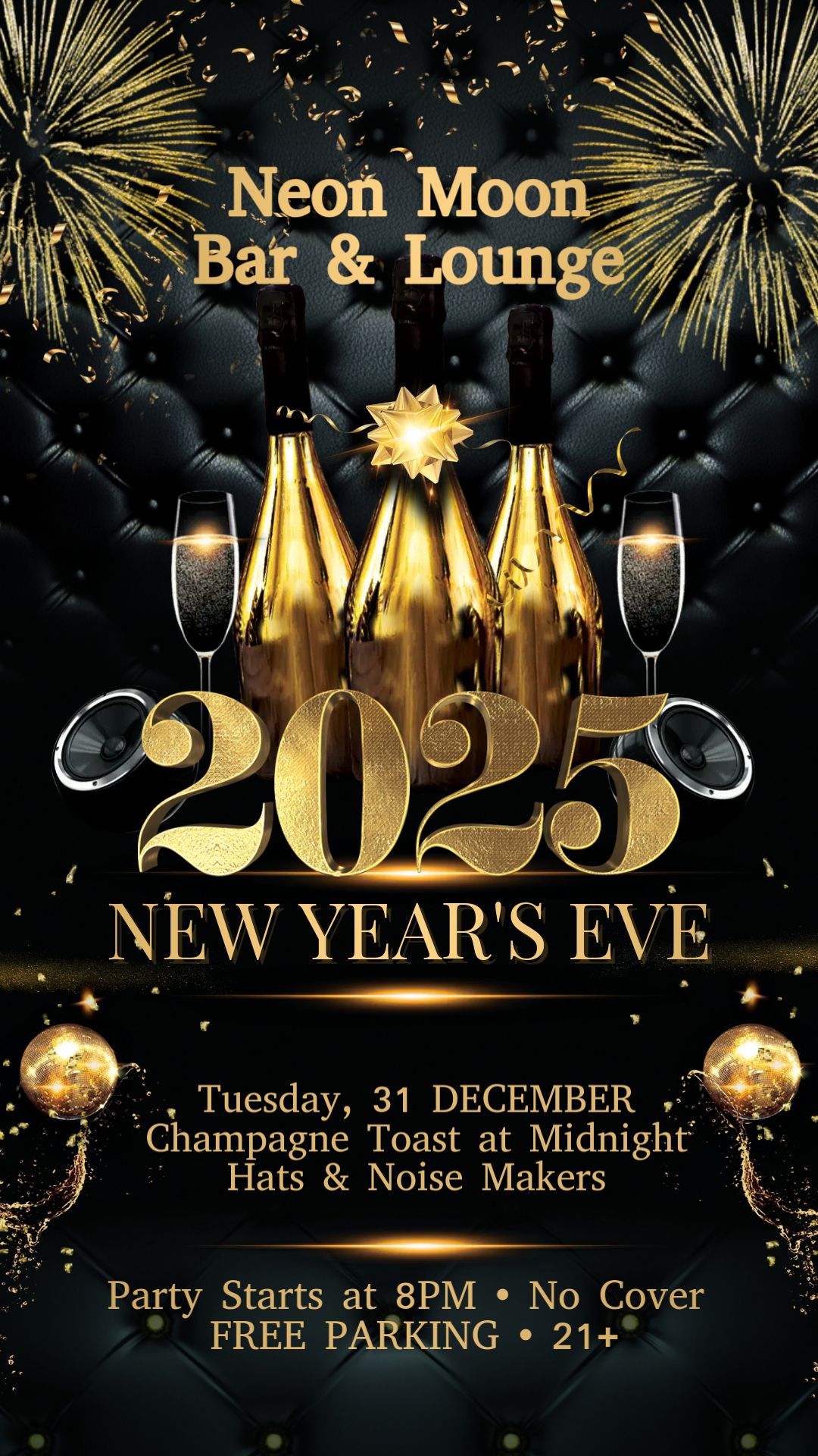 New Year's Eve Party @ Neon Moon