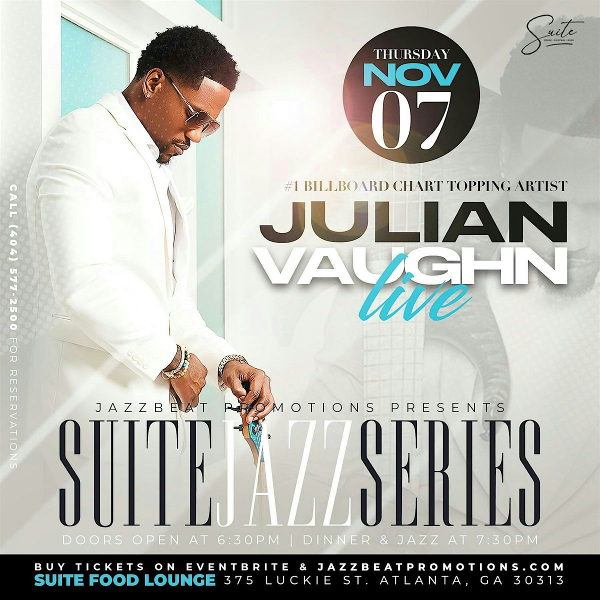 Julian Vaughn Live at Suite