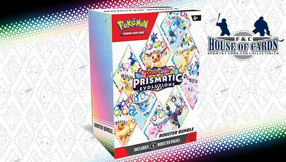 Prismatic Evolutions Booster Bundle Release Day - March 7