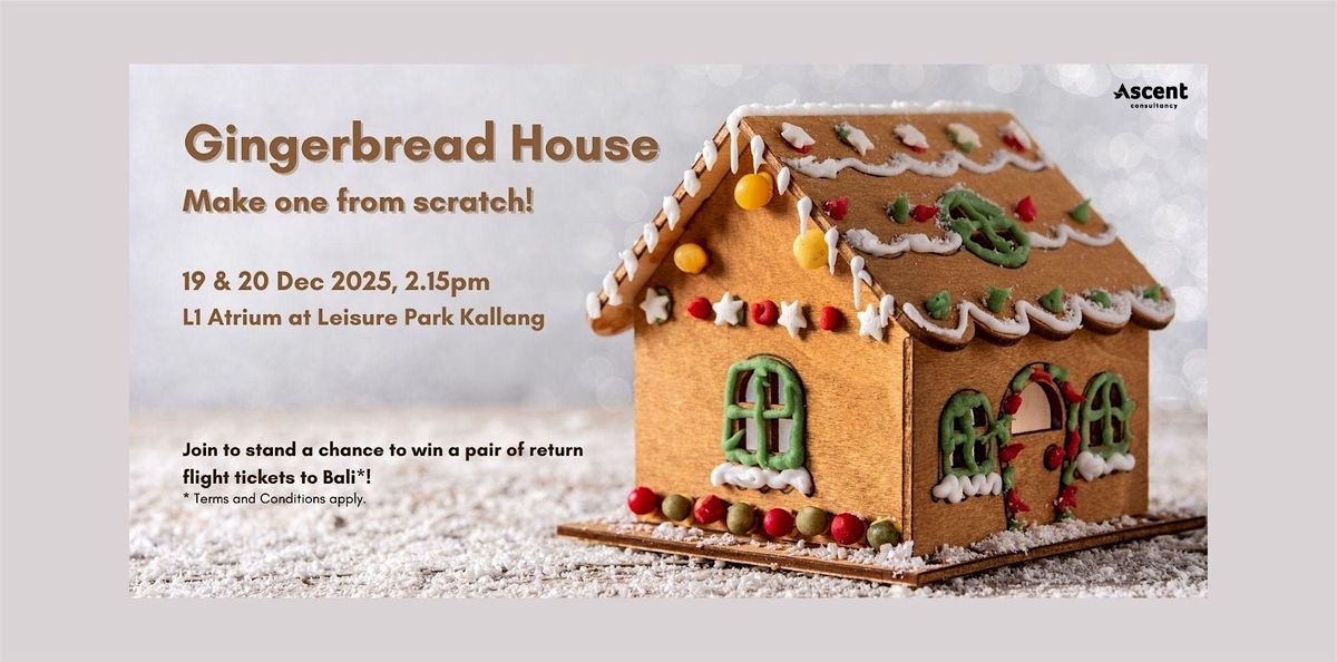 Gingerbread House Making Session 1