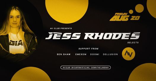 Jess Rhodes Selects - AV Club
