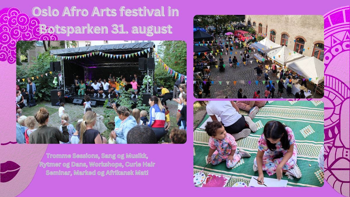  Oslo Afro Arts Festival in Botsparken 31.august