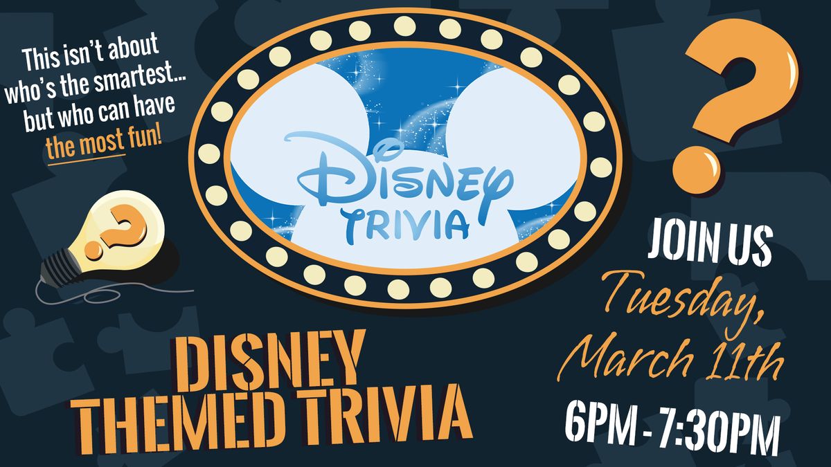 Disney Themed Trivia