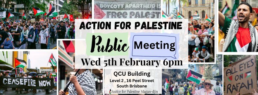 Public Meeting: Action for Palestine