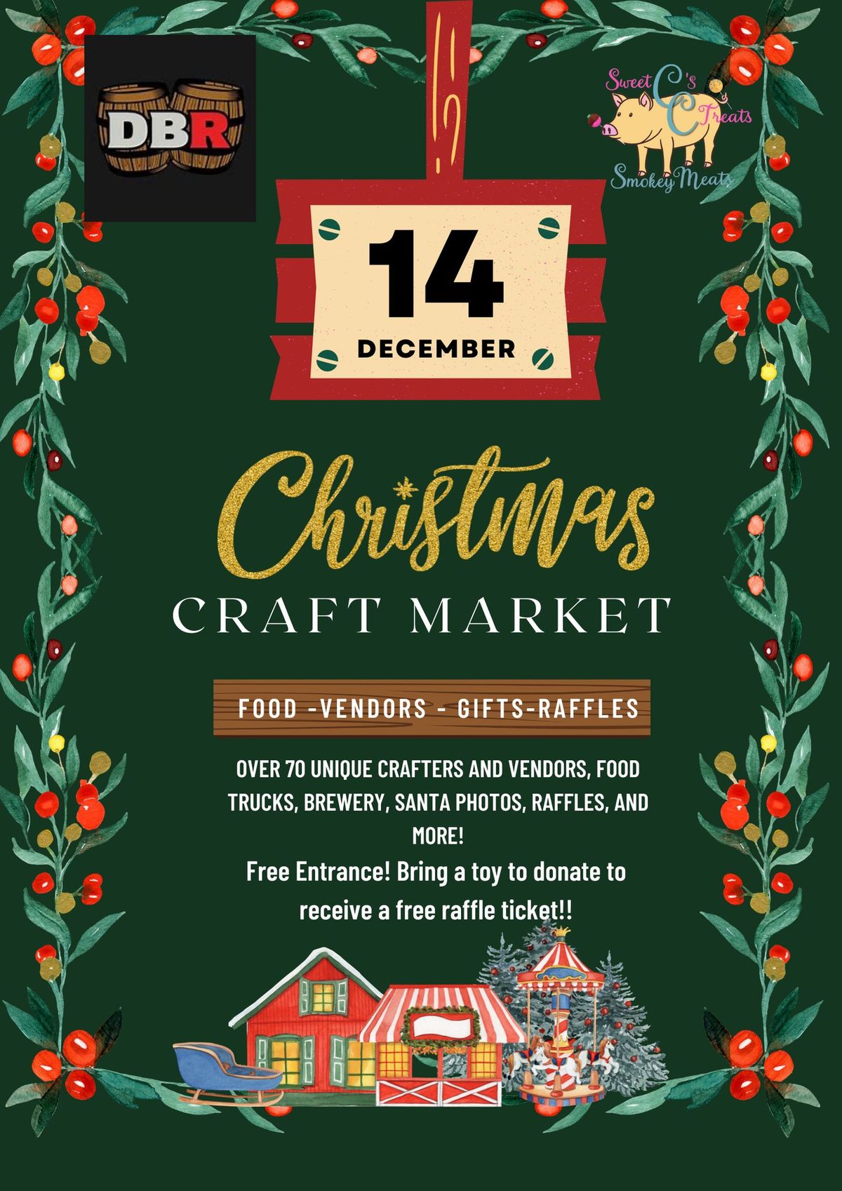 2nd annual Holiday Craft market at Double Barrel Roadhouse