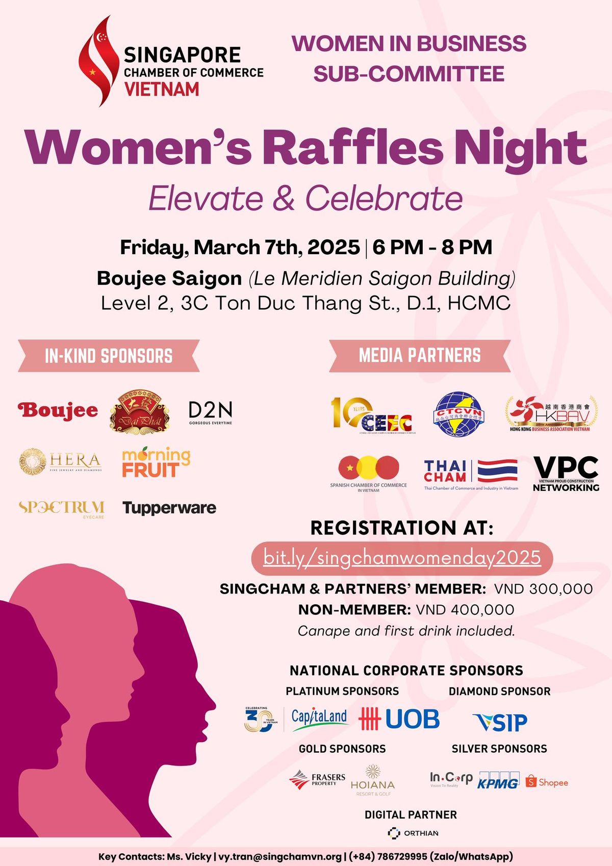 WOMEN\u2019S RAFFLES NIGHT - ELEVATE & CELEBRATE