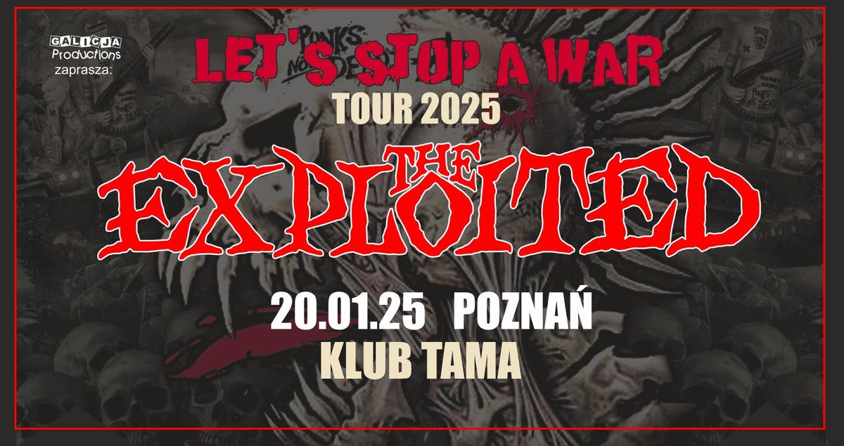 THE EXPLOITED 20.01.2025 Pozna\u0144 Klub TAMA