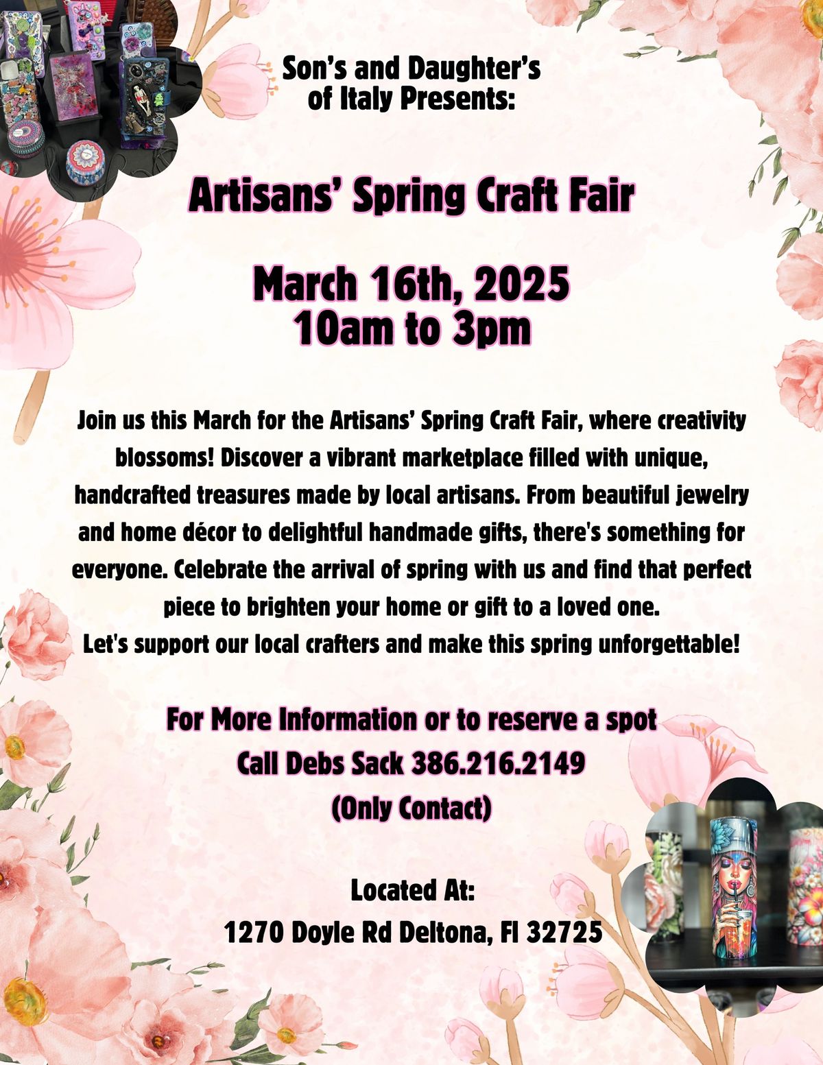 Artisans' Spring Craft Fair