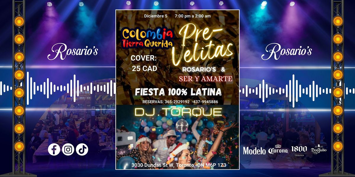 Pre-Noche de Velitas en Rosario\u2019s