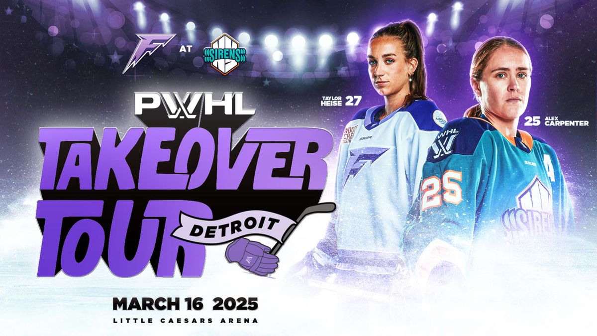 PWHL Takeover Tour: New York Sirens vs. Minnesota Frost