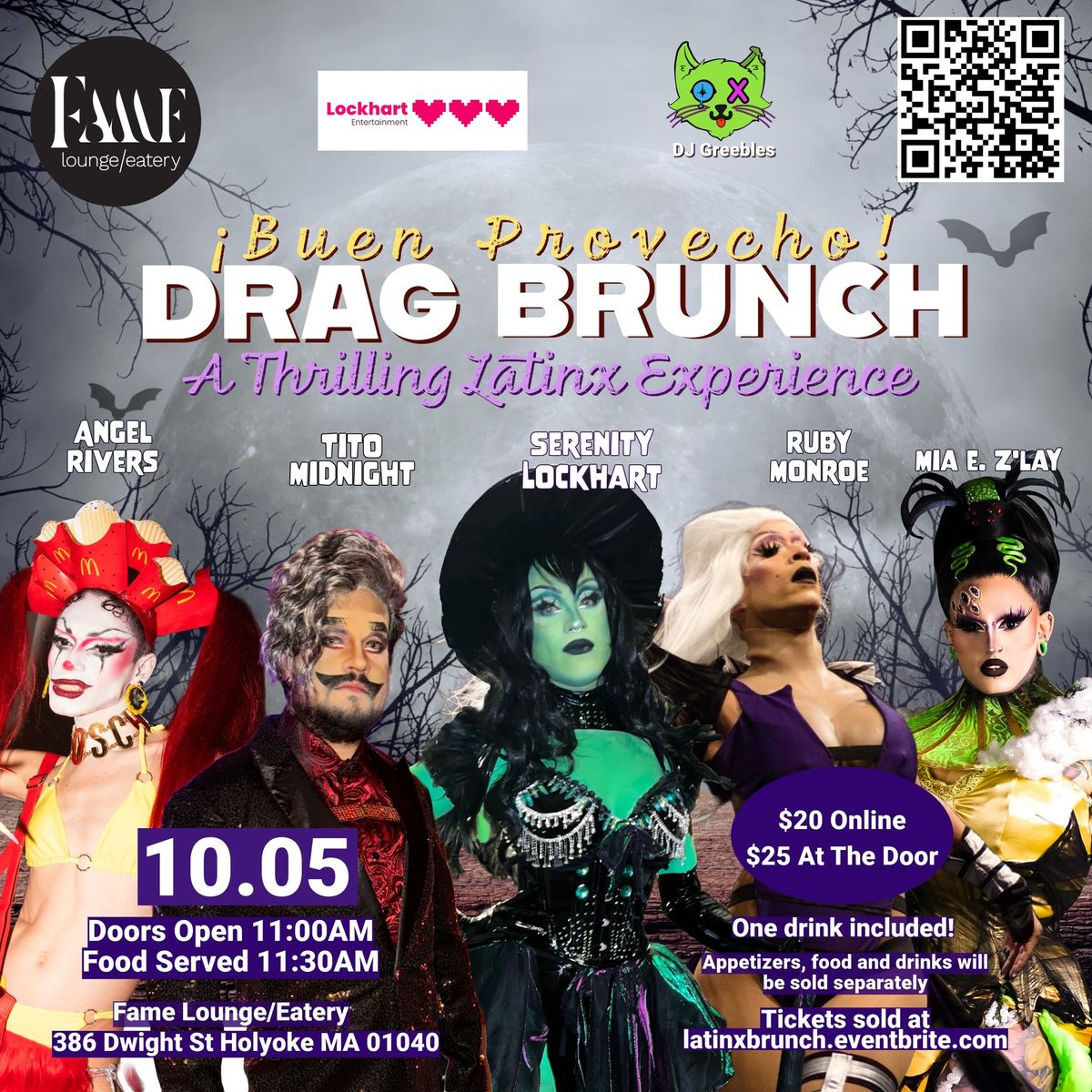 Buen Provecho Drag Brunch! - Halloween Edition