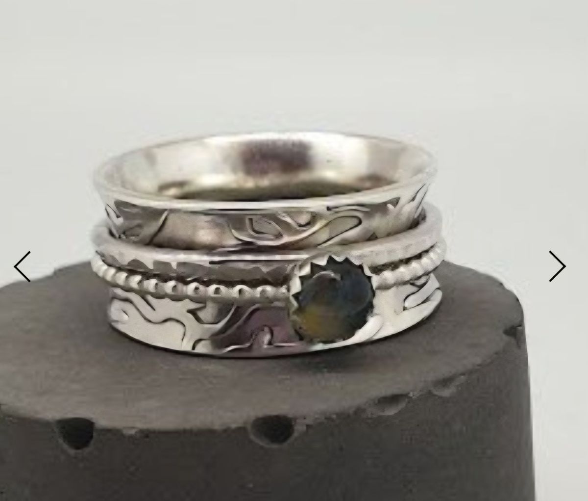 Make a Silver Spinner Ring 