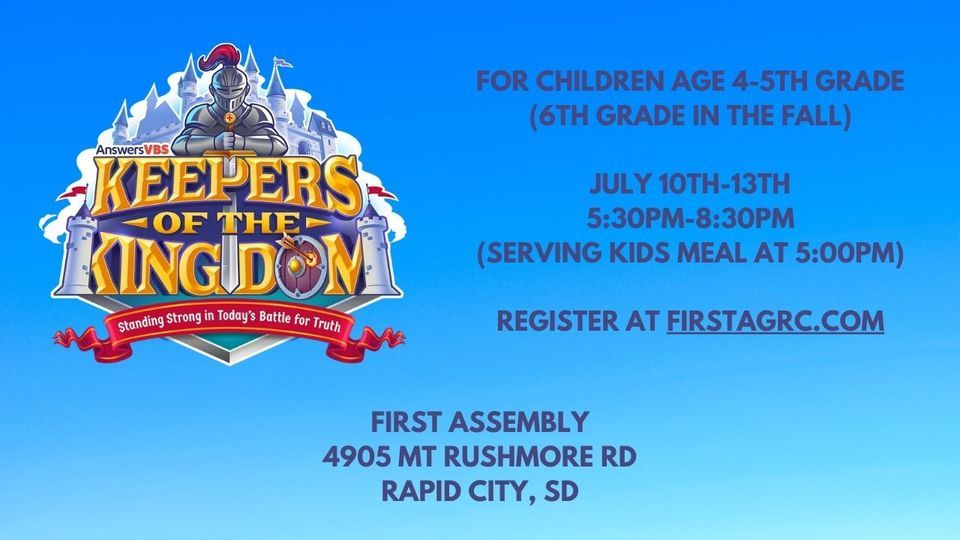 Keepers of the Kingdom VBS Info 